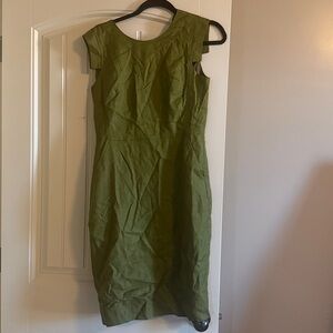 Jcrew linen resume dress